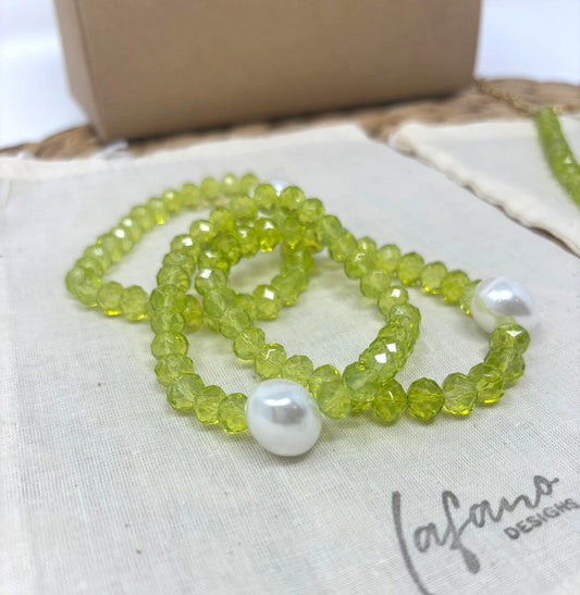 Appletini Crystal Bracelets image 0
